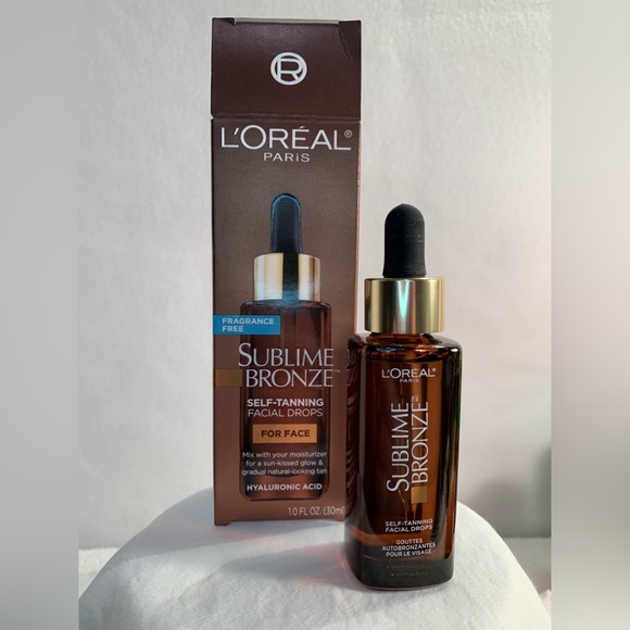 L'Oreal Paris Sublime Bronze Self-Tanning Facial Drops - 1 fl oz / 30 mL - Picture 1 of 8